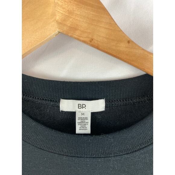 Copied - NWOT BP. Unisex Fleece Crewneck Sweatshirt In Black XL - Picture 3 of 5